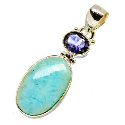 Larimar Pendants handcrafted by Ana Silver Co - PD757461
