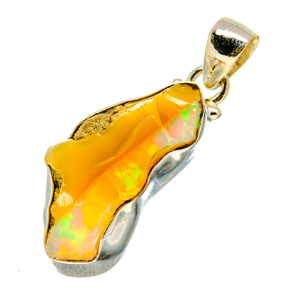 Ethiopian Opal Pendants handcrafted by Ana Silver Co - PD757462