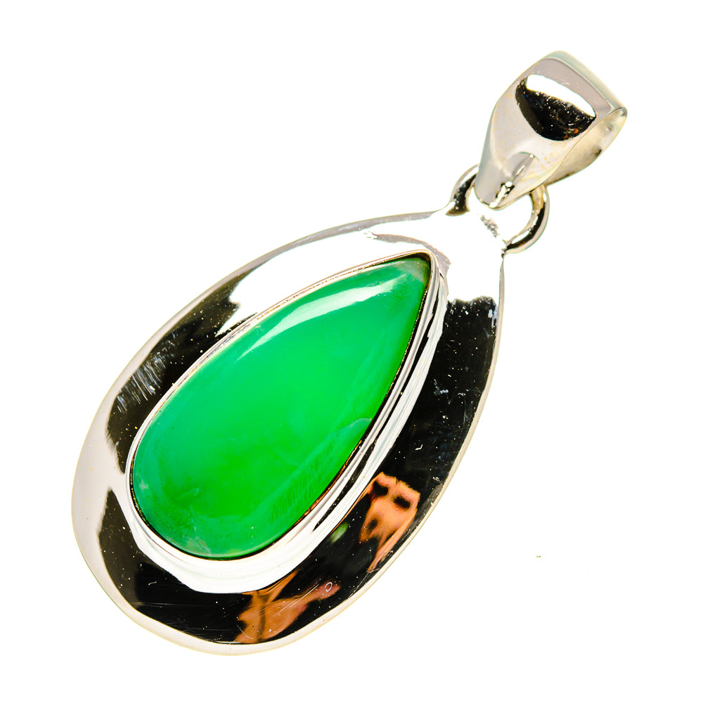 Chrysoprase Pendants handcrafted by Ana Silver Co - PD757473