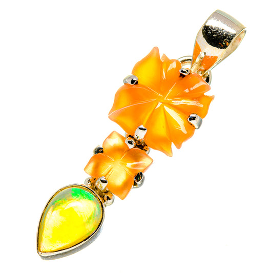 Carnelian Pendants handcrafted by Ana Silver Co - PD757480