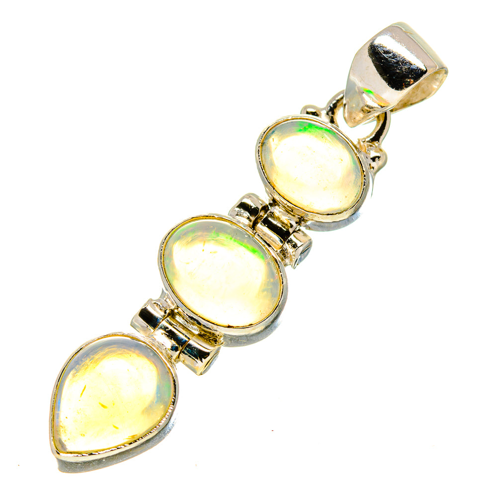 Ethiopian Opal Pendants handcrafted by Ana Silver Co - PD757483