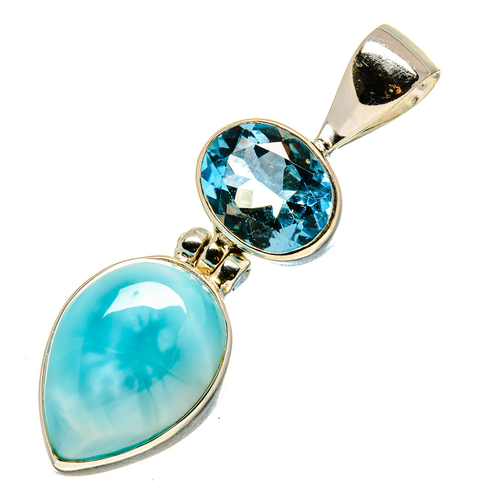 Larimar Pendants handcrafted by Ana Silver Co - PD757488