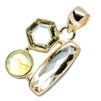 White Quartz Pendants handcrafted by Ana Silver Co - PD757494