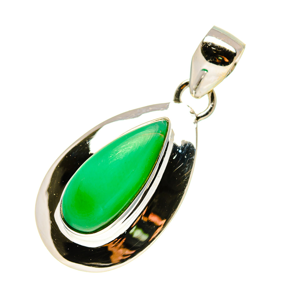 Chrysoprase Pendants handcrafted by Ana Silver Co - PD757508