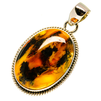 Amber Pendants handcrafted by Ana Silver Co - PD757518