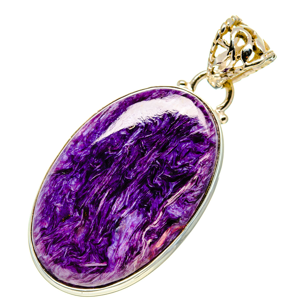 Charoite Pendants handcrafted by Ana Silver Co - PD757524