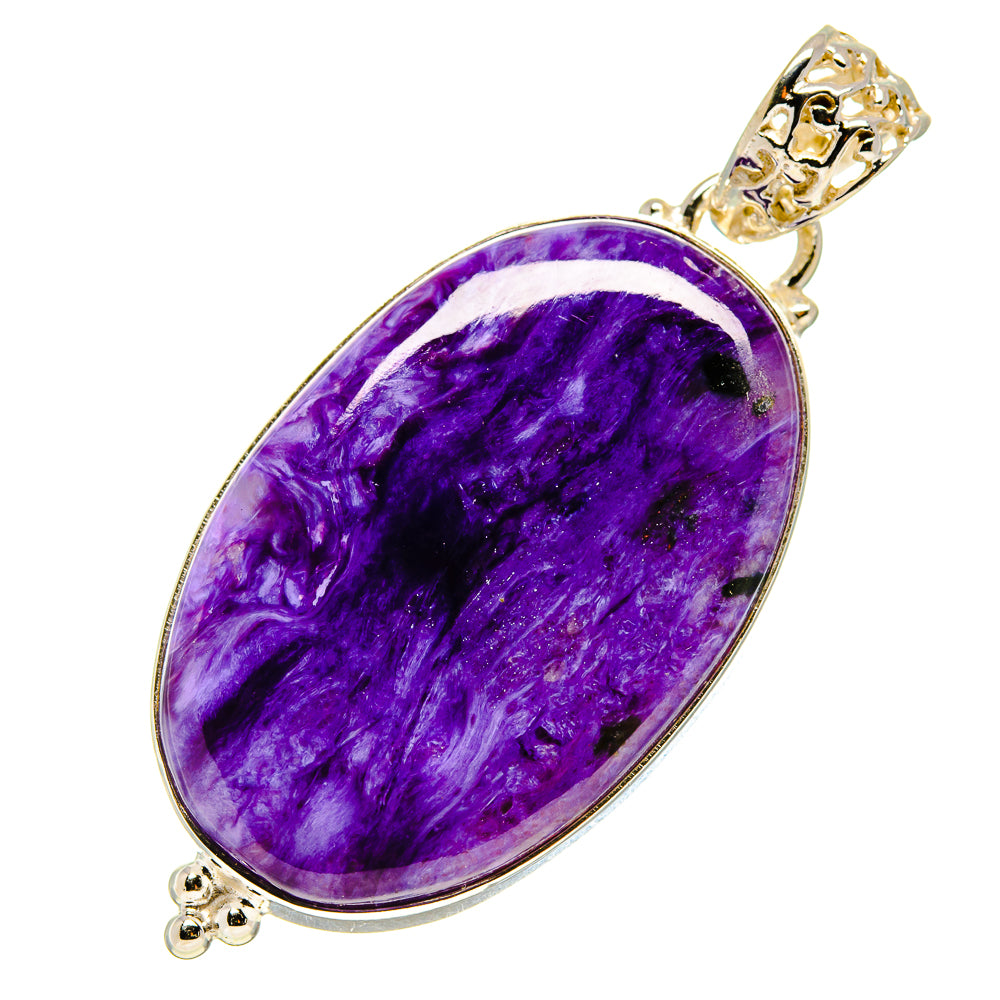 Charoite Pendants handcrafted by Ana Silver Co - PD757526