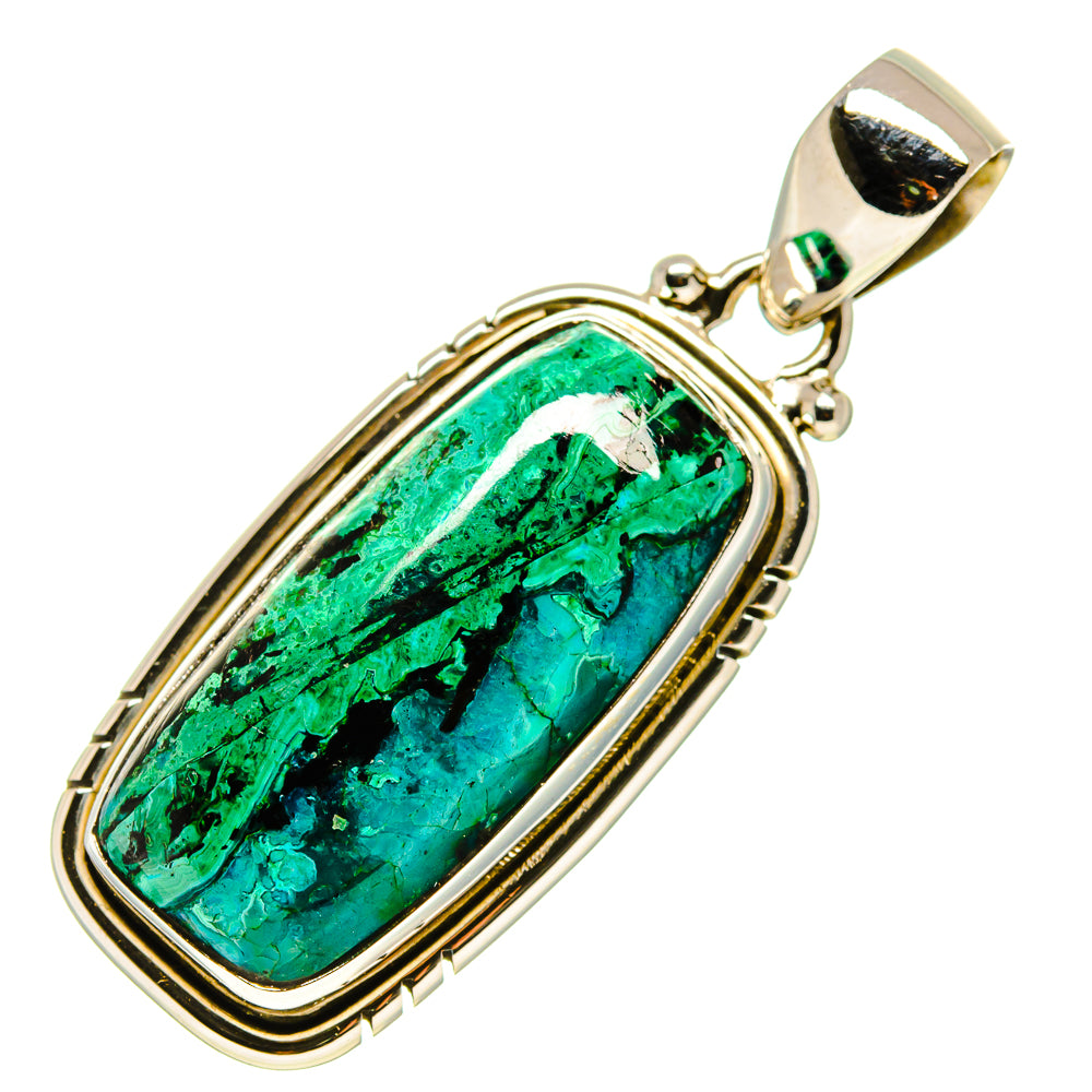 Chrysocolla Pendants handcrafted by Ana Silver Co - PD757556
