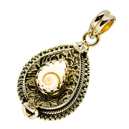 Sterling silver evil eye pendant with white center and engraved dark border, with bail ring