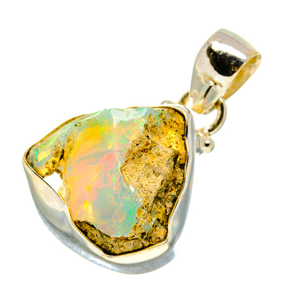 Ethiopian Opal Pendants handcrafted by Ana Silver Co - PD757566