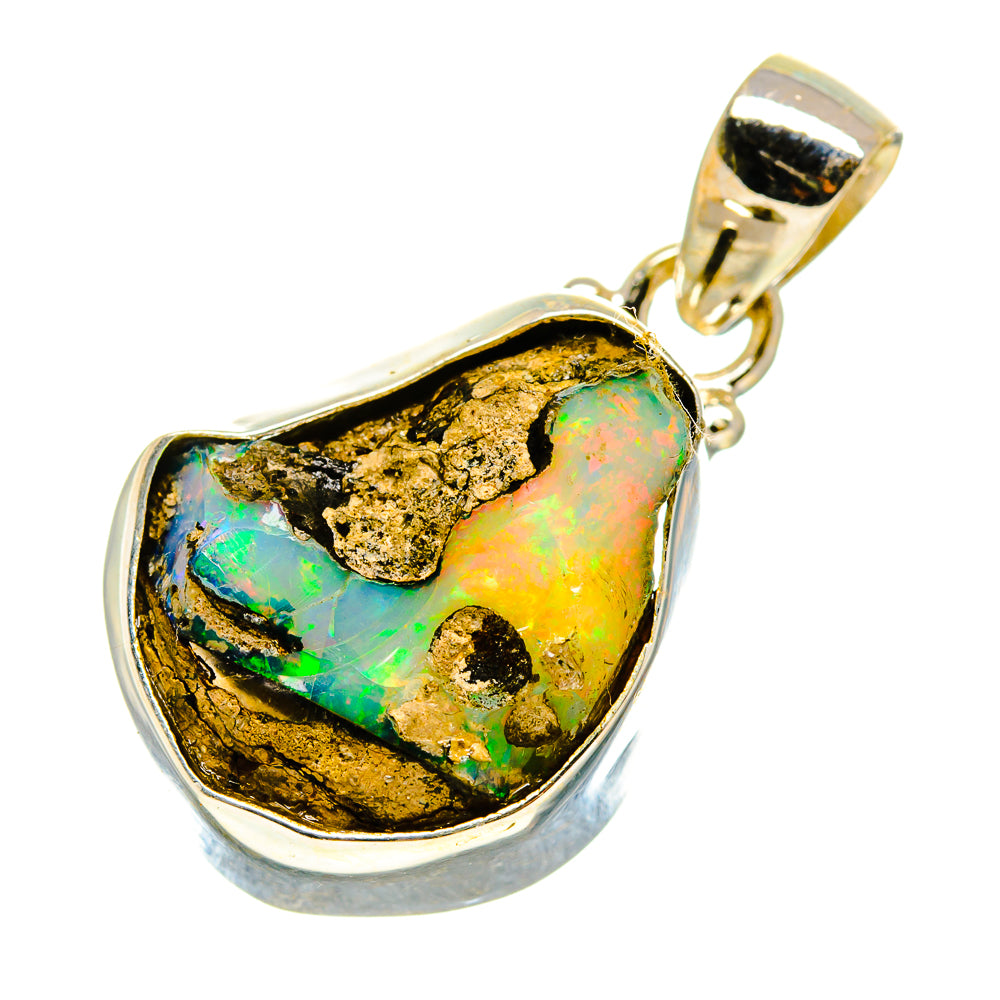 Ethiopian Opal Pendants handcrafted by Ana Silver Co - PD757567