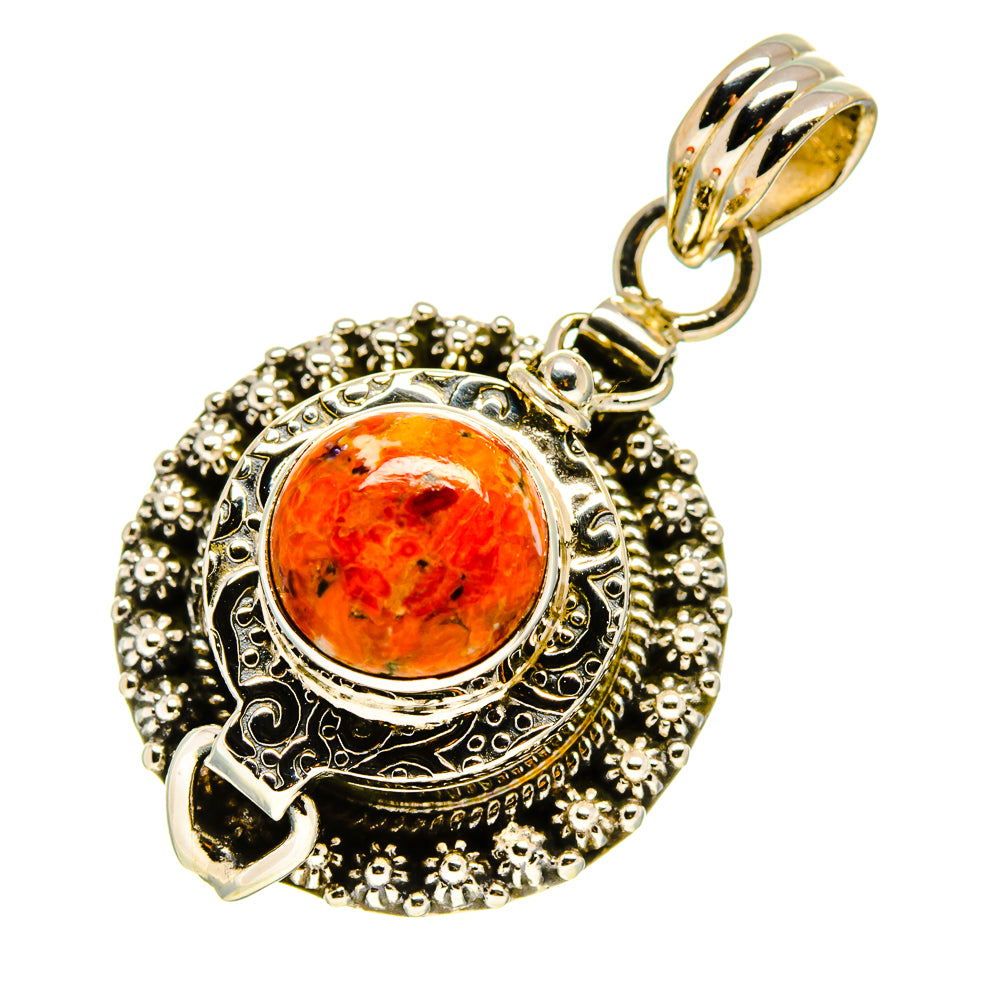 Sponge Coral Pendants handcrafted by Ana Silver Co - PD757571