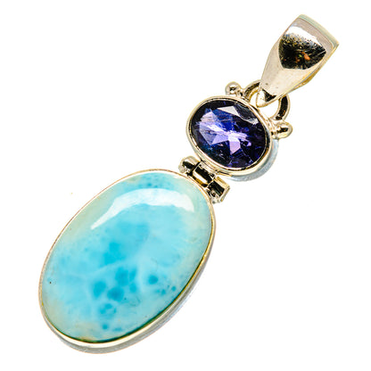 Larimar Pendants handcrafted by Ana Silver Co - PD757593