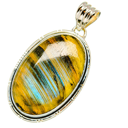 Labradorite Pendants handcrafted by Ana Silver Co - PD7576