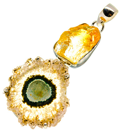 Solar Quartz Pendants handcrafted by Ana Silver Co - PD757602