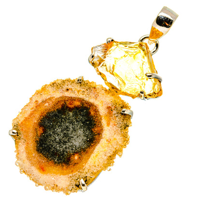Solar Quartz Pendants handcrafted by Ana Silver Co - PD757603