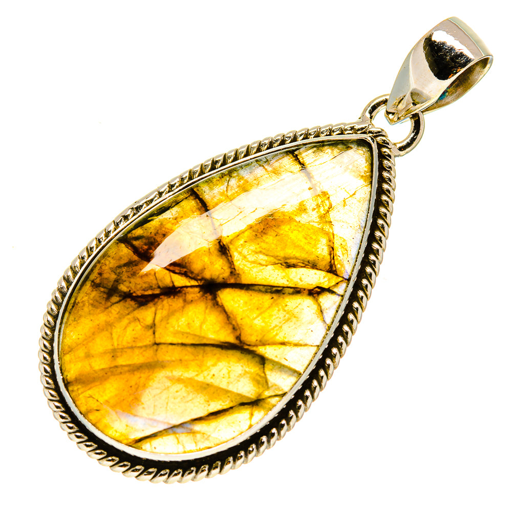 Labradorite Pendants handcrafted by Ana Silver Co - PD757623