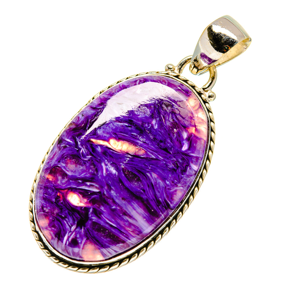 Charoite Pendants handcrafted by Ana Silver Co - PD757624