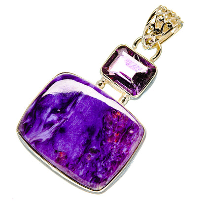 Charoite Pendants handcrafted by Ana Silver Co - PD757625