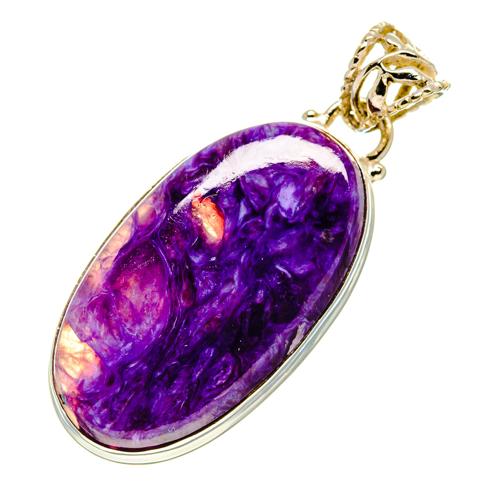 Charoite Pendants handcrafted by Ana Silver Co - PD757626