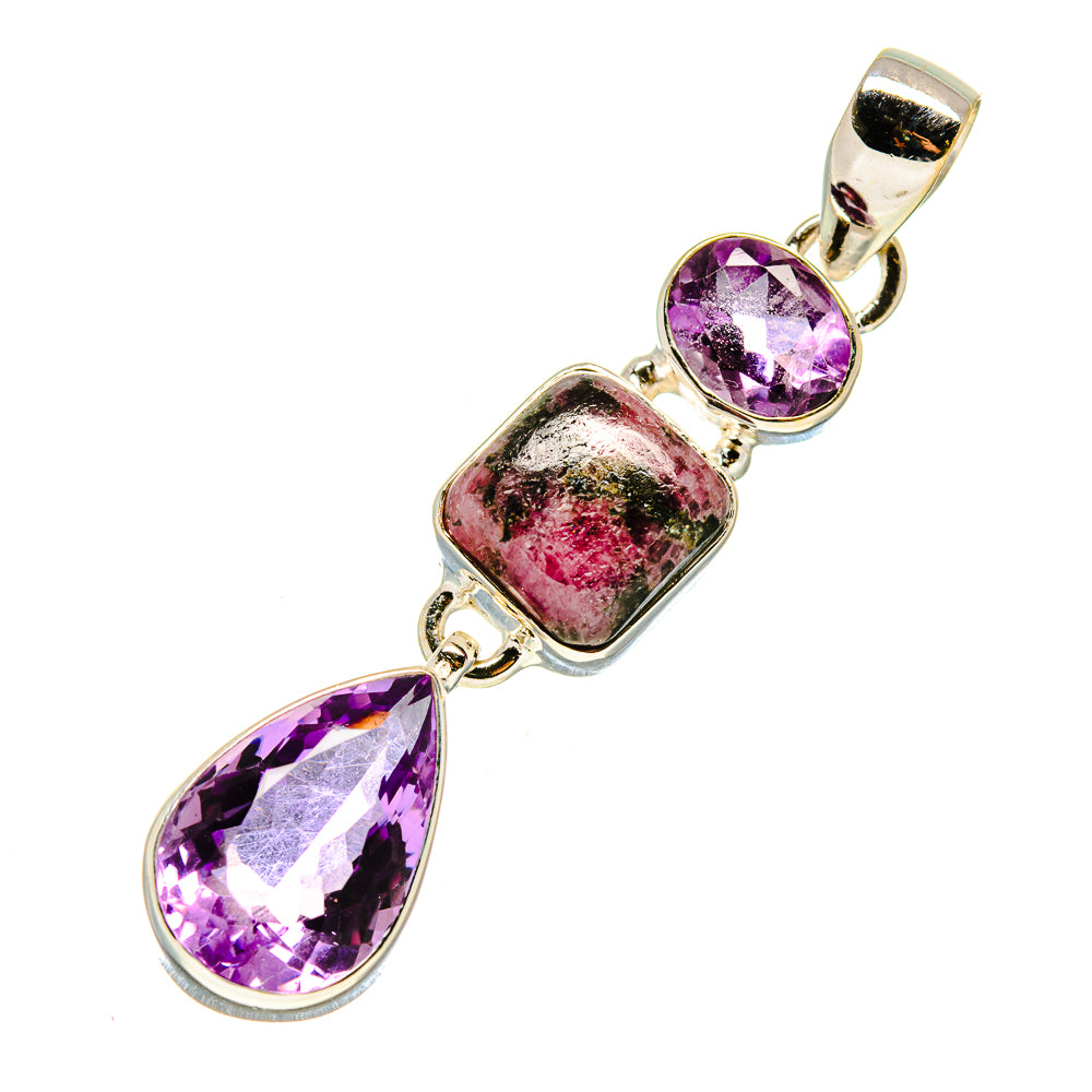 Amethyst Pendants handcrafted by Ana Silver Co - PD757633