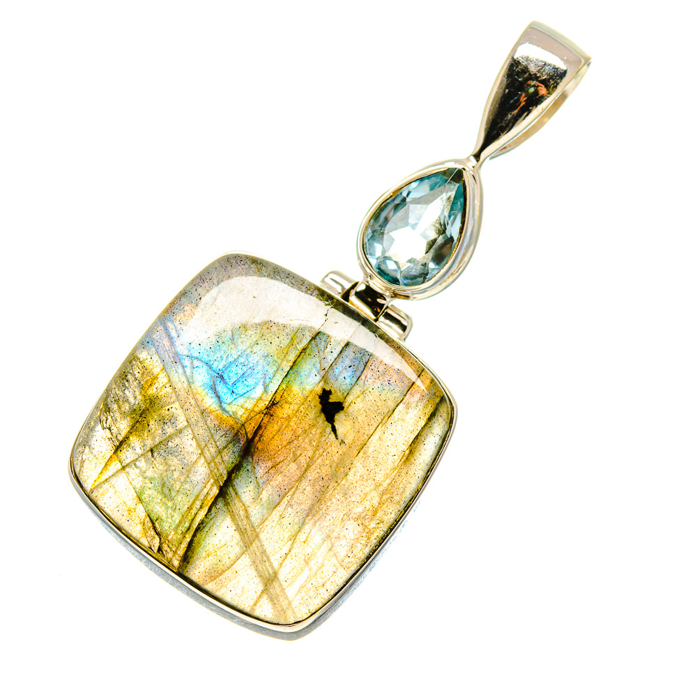 Labradorite Pendants handcrafted by Ana Silver Co - PD757635