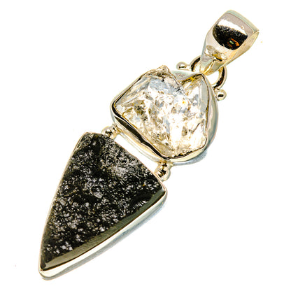Tektite Pendants handcrafted by Ana Silver Co - PD757640