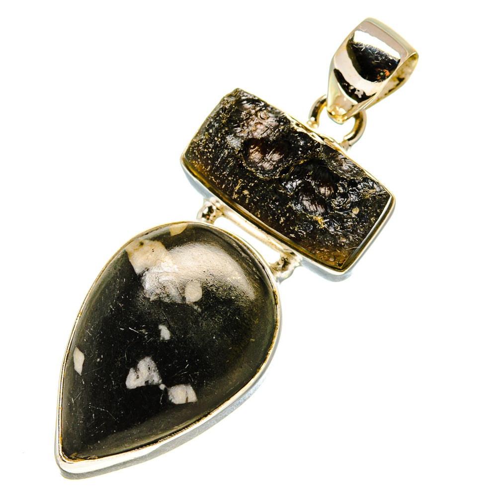 Pinolith Jasper Pendants handcrafted by Ana Silver Co - PD757641