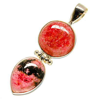Rhodonite Pendants handcrafted by Ana Silver Co - PD757646