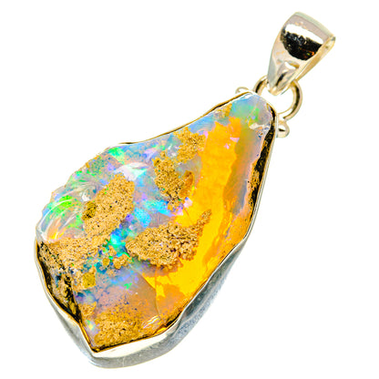 Ethiopian Opal Pendants handcrafted by Ana Silver Co - PD757647