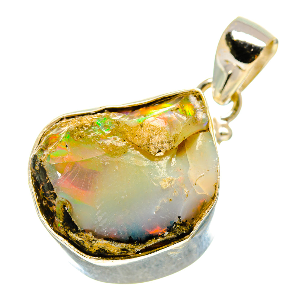 Ethiopian Opal Pendants handcrafted by Ana Silver Co - PD757658