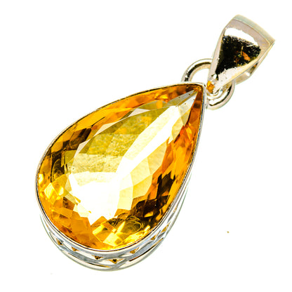 Citrine Pendants handcrafted by Ana Silver Co - PD757675