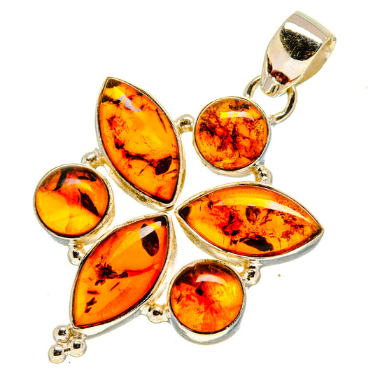 Baltic Amber Pendants handcrafted by Ana Silver Co - PD757677