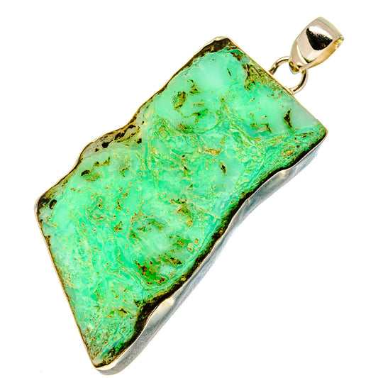 Chrysoprase Pendants handcrafted by Ana Silver Co - PD757705