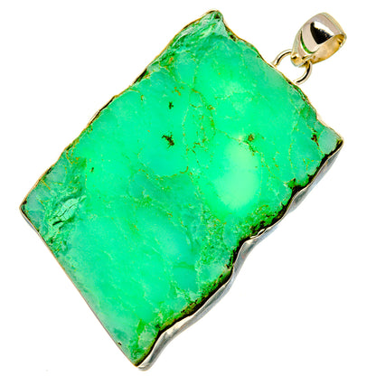 Chrysoprase Pendants handcrafted by Ana Silver Co - PD757706