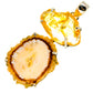Solar Quartz, Citrine Pendants handcrafted by Ana Silver Co - PD757715