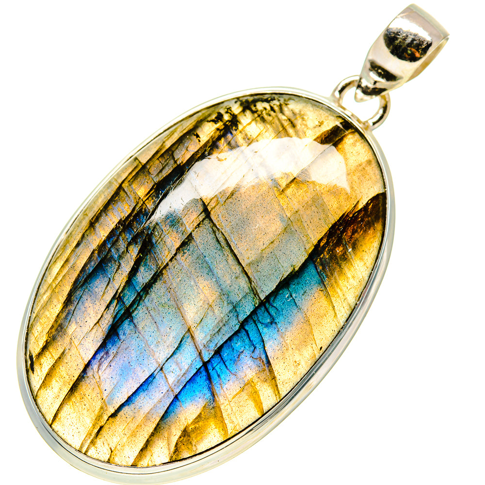 Labradorite Pendants handcrafted by Ana Silver Co - PD757716