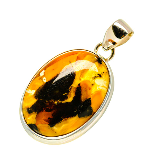 Amber Pendants handcrafted by Ana Silver Co - PD757729