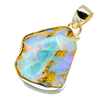 Ethiopian Opal Pendants handcrafted by Ana Silver Co - PD757734