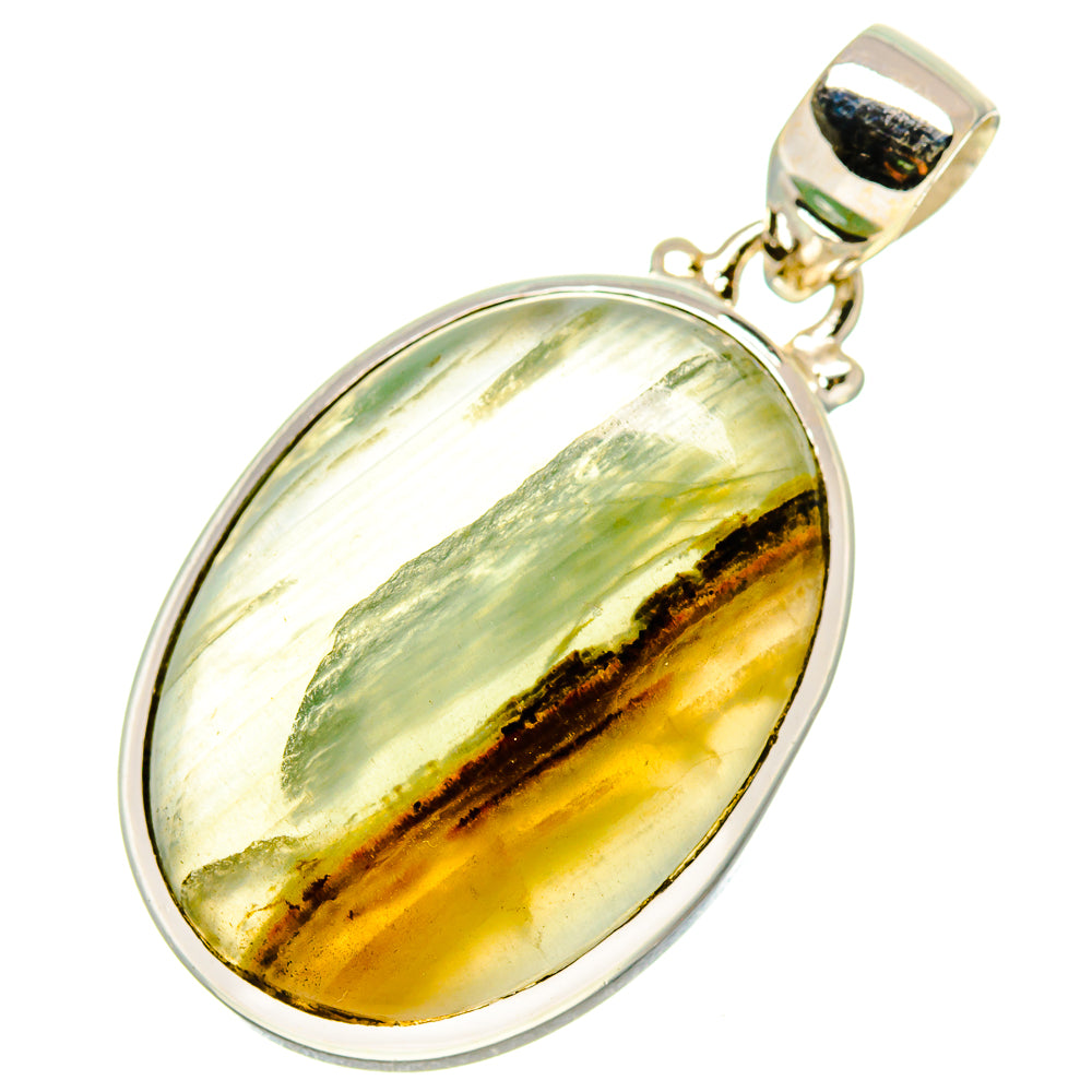 Green Fluorite Pendants handcrafted by Ana Silver Co - PD757735