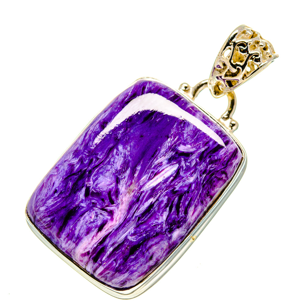 Charoite Pendants handcrafted by Ana Silver Co - PD757739