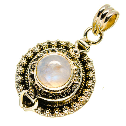 Rainbow Moonstone Pendants handcrafted by Ana Silver Co - PD757754