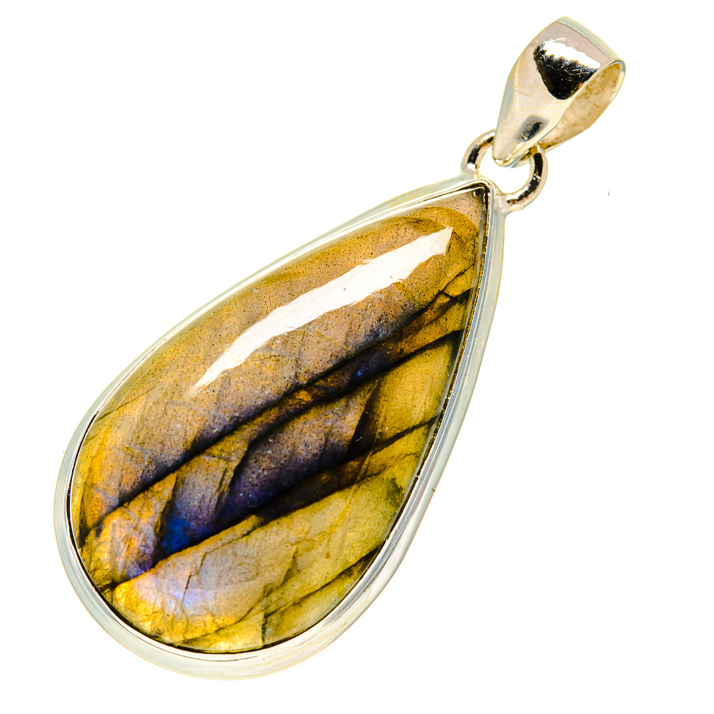 Labradorite Pendants handcrafted by Ana Silver Co - PD757771