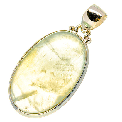 Prehnite Pendants handcrafted by Ana Silver Co - PD757775