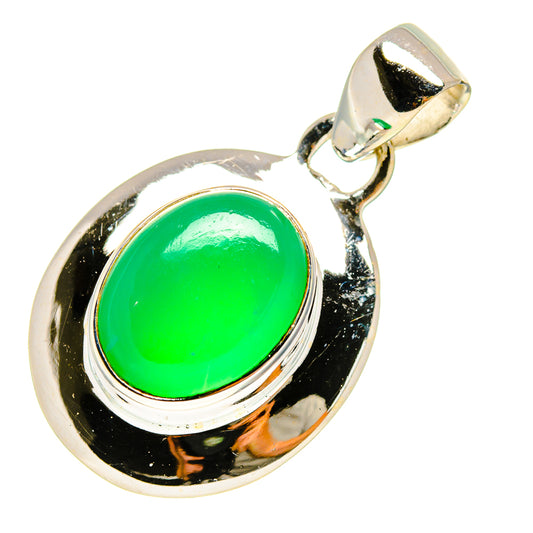 Chrysoprase Pendants handcrafted by Ana Silver Co - PD757785