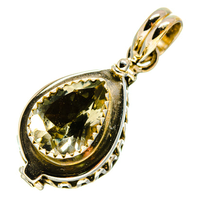 Green Amethyst Pendants handcrafted by Ana Silver Co - PD757789