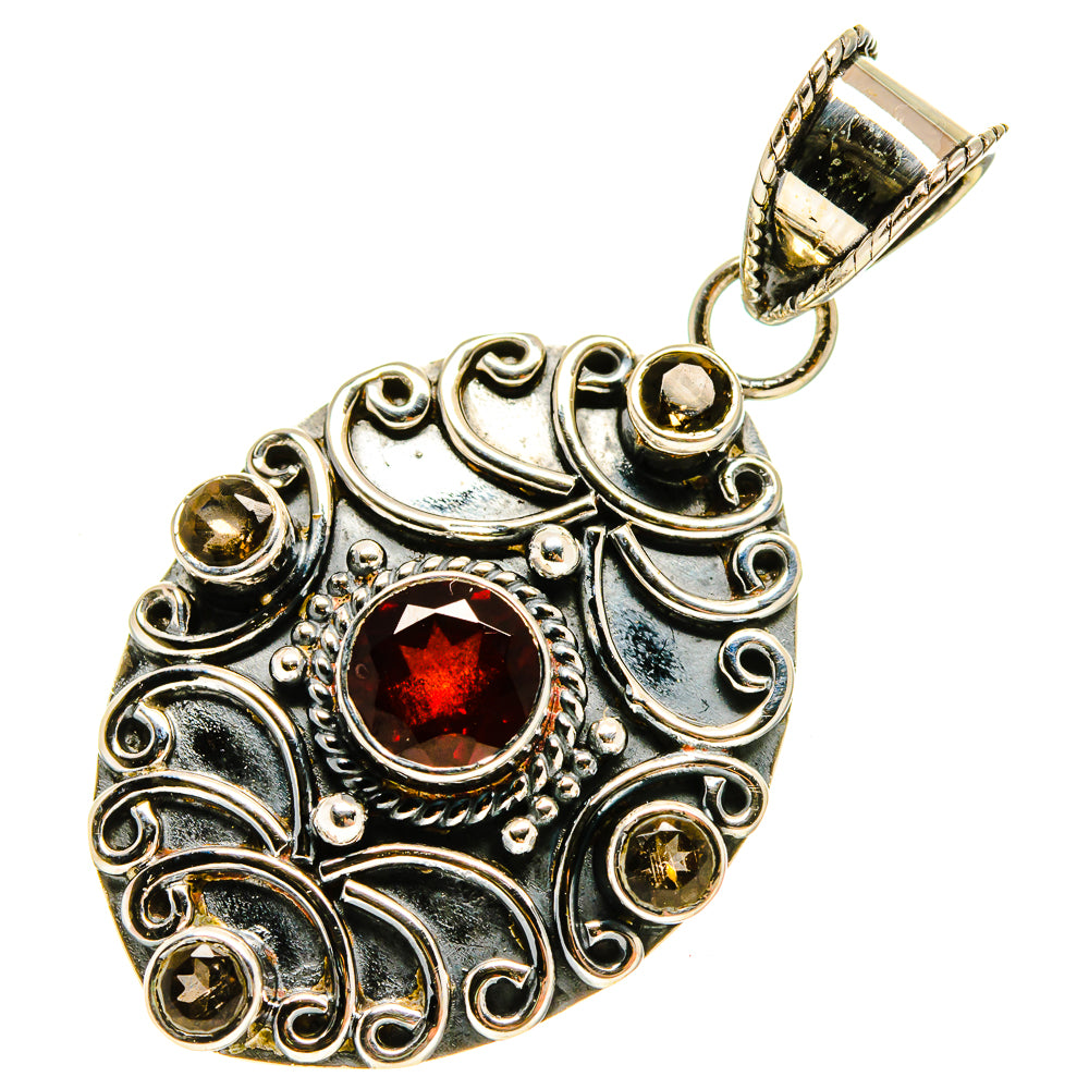 Garnet Pendants handcrafted by Ana Silver Co - PD757838