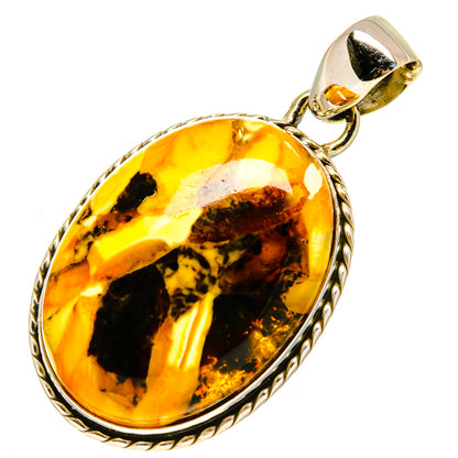 Amber Pendants handcrafted by Ana Silver Co - PD757839