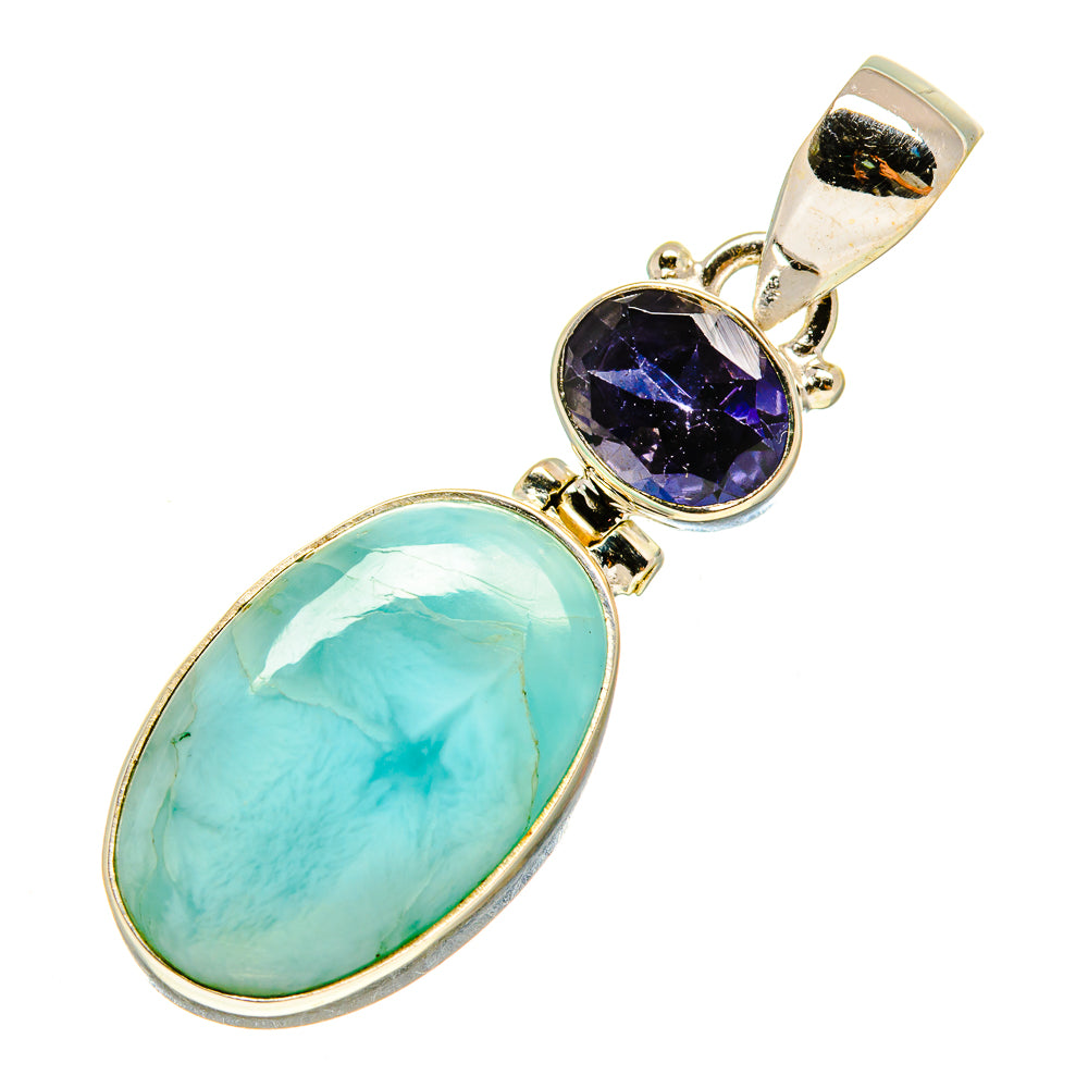 Larimar Pendants handcrafted by Ana Silver Co - PD757853