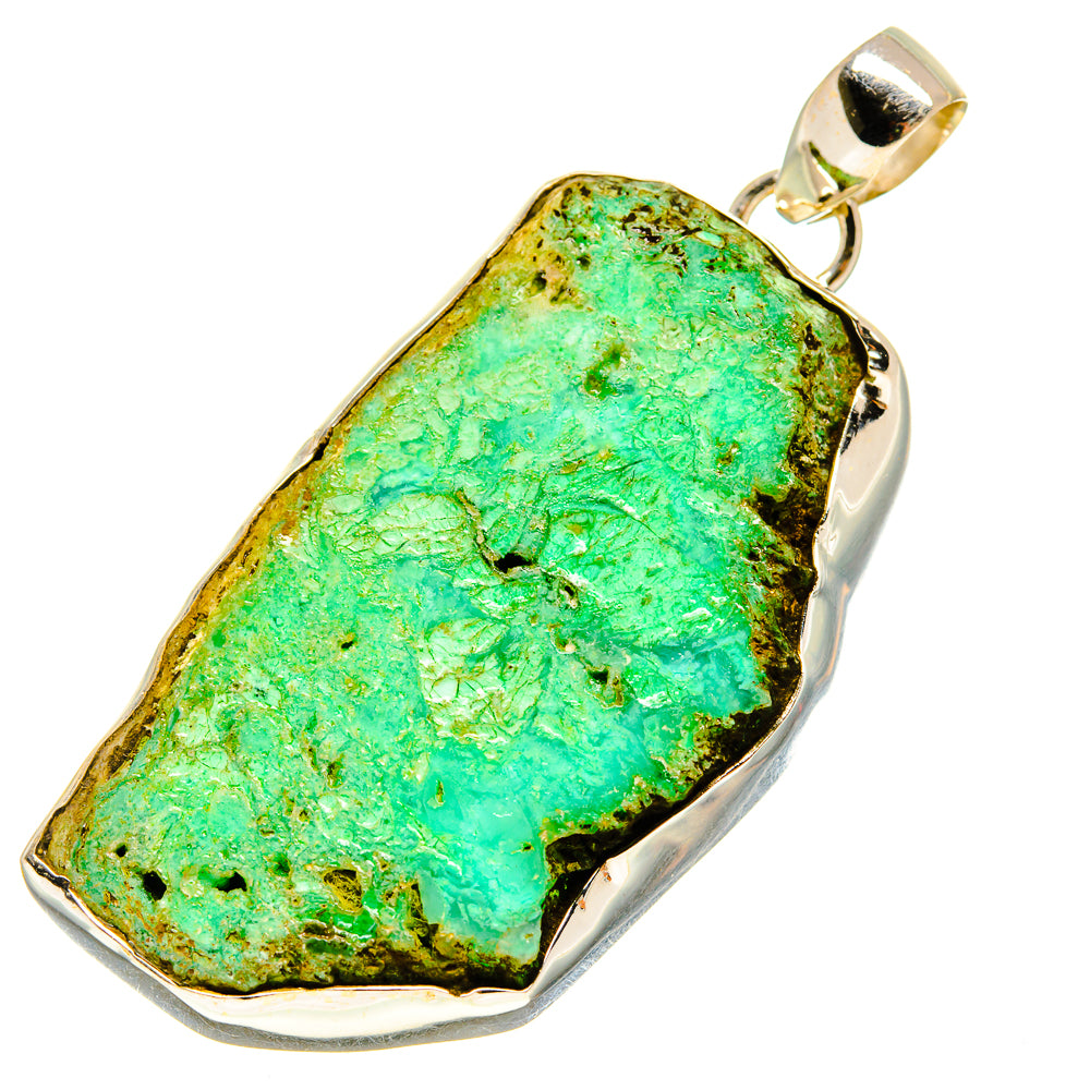 Chrysoprase Pendants handcrafted by Ana Silver Co - PD757856